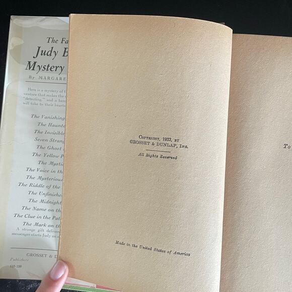 The Haunted Attic by Margaret Sutton | 1932 | Vintage Mystery Novel - Picture 4 of 16